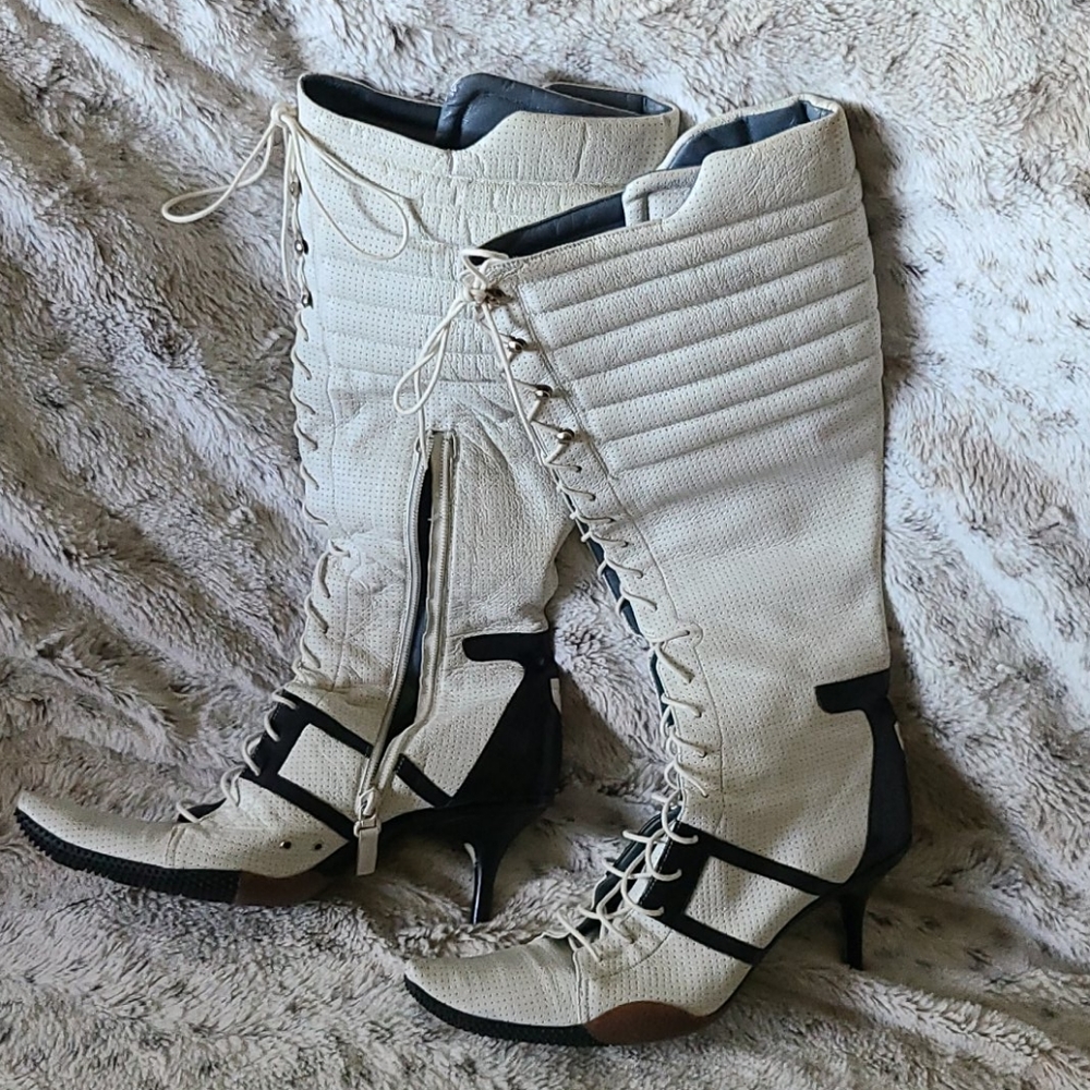 Bally Tesla Italian boots sz 37